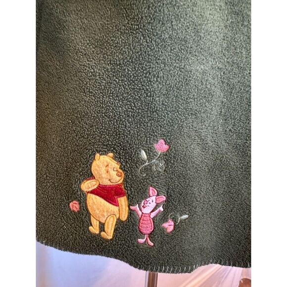 Vintage Disney Store Winnie the Pooh and Piglet Button Up Coat/Sweater Size L - Picture 1 of 7